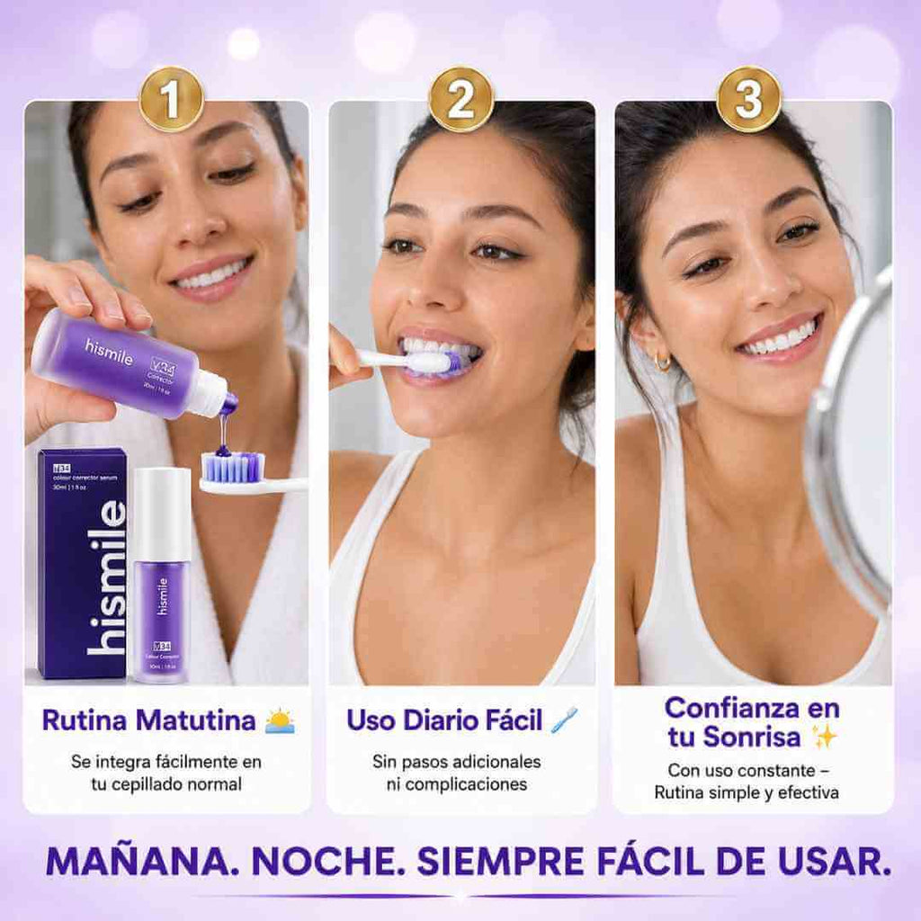 Purple Corrector: Neutraliza el Amarillo y Recupera el Brillo Natural de tu Sonrisa + Obsequio (LA ORIGINAL)