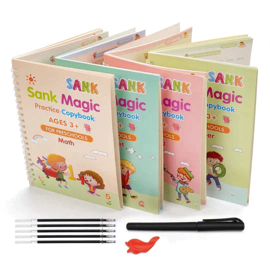 KITS 4 LIBROS DE CALIGRAFÍA